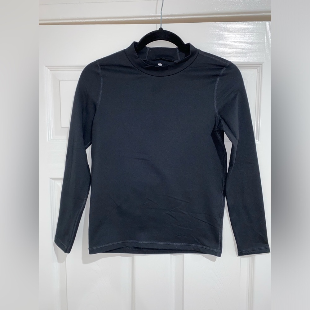 ALL IN MOTION Mockneck Long-Sleeve Active Top (L)